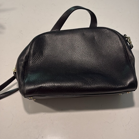 Kate Spade Black Leather Satchel Handbag - Picture 5 of 16